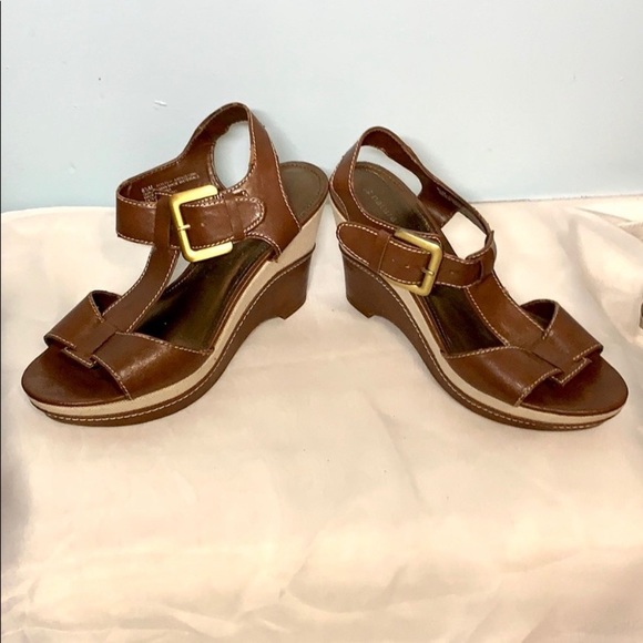 Naturalizer Wedges Shoes Brown Size 8.5 - Picture 10 of 16